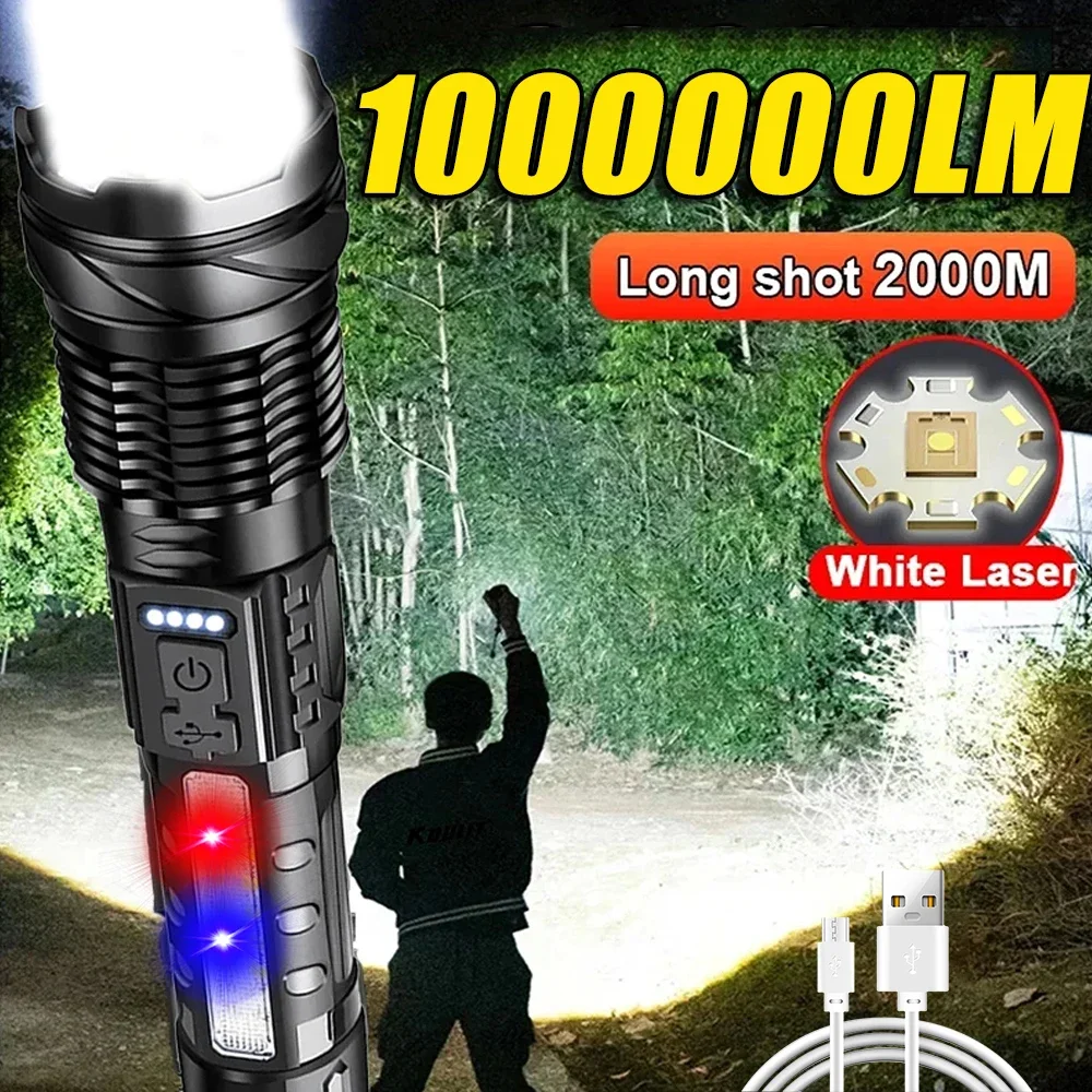 Fishing Light - Mocna latarka LED z możliwością ładowania,