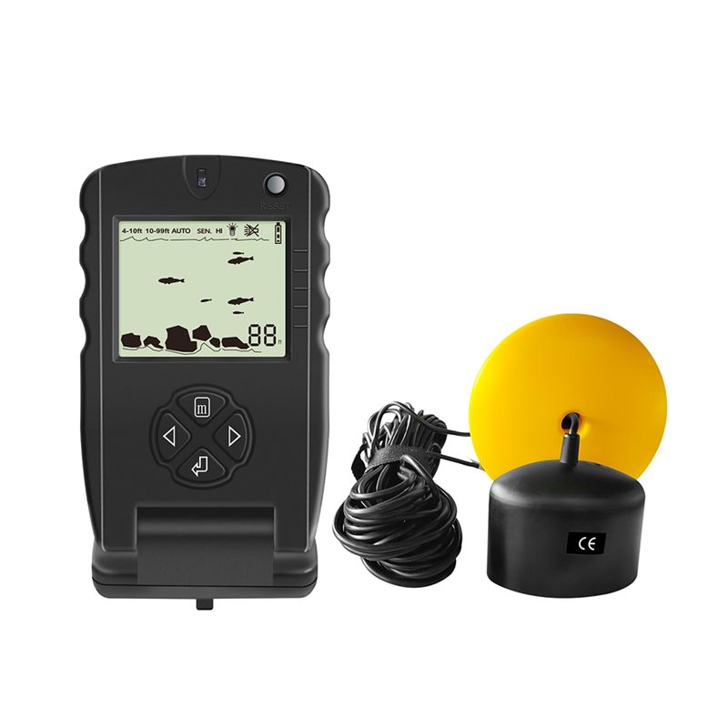Fish Finder Portable - Nowy przenośny echosonda do poznawania ryb,