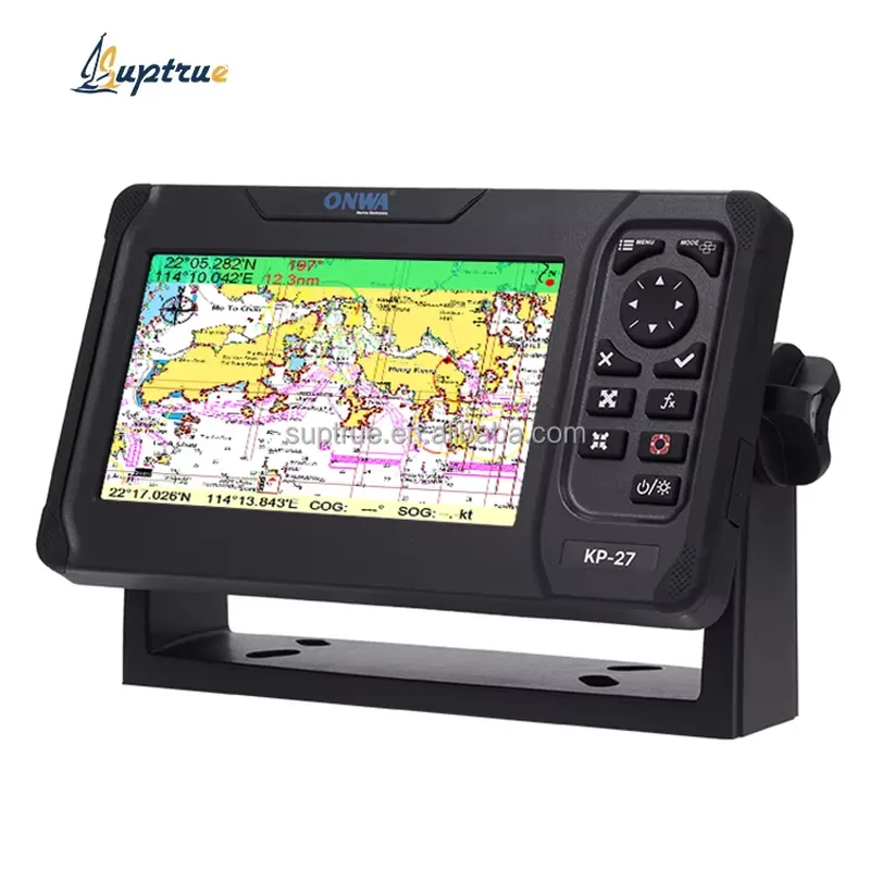 Fishing Gps - ONWA KP-27 7-calowy Morski Plotter Mapowy