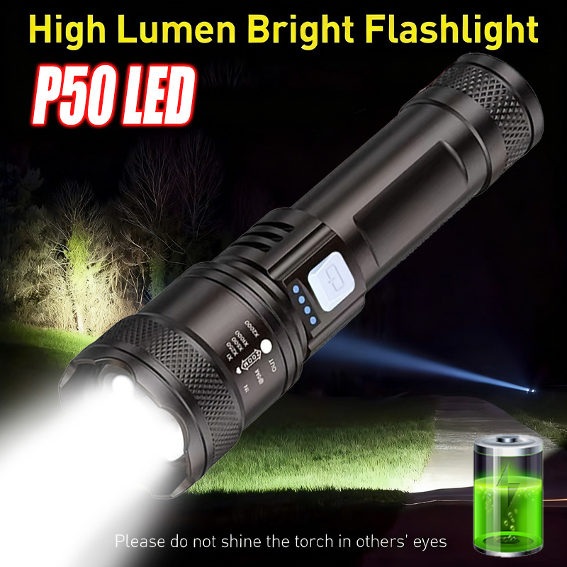 Fishing Light - Latarka LED o dużej mocy, ładowana