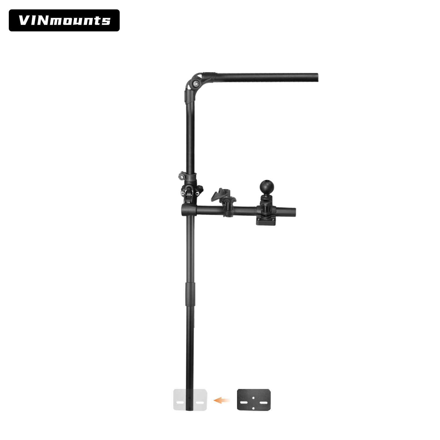 Fish Finder Mount - Uchwyt na wędkę VINmountsLivescope do echosondy,