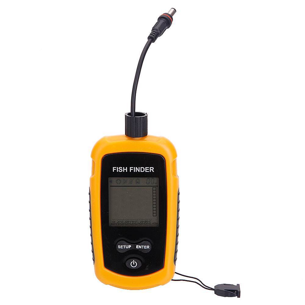 Fish Finder Portable - Alarm 100M Przenośny Sonar do Wykrywania