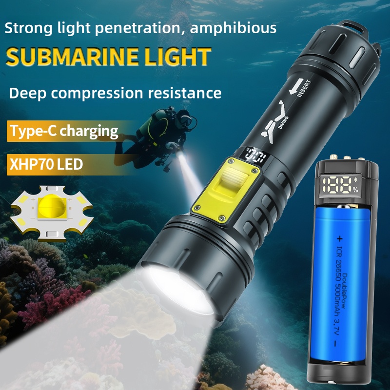 Nowa latarka nurkowa XHP70 IPX – Fishing Light recenzja i cena