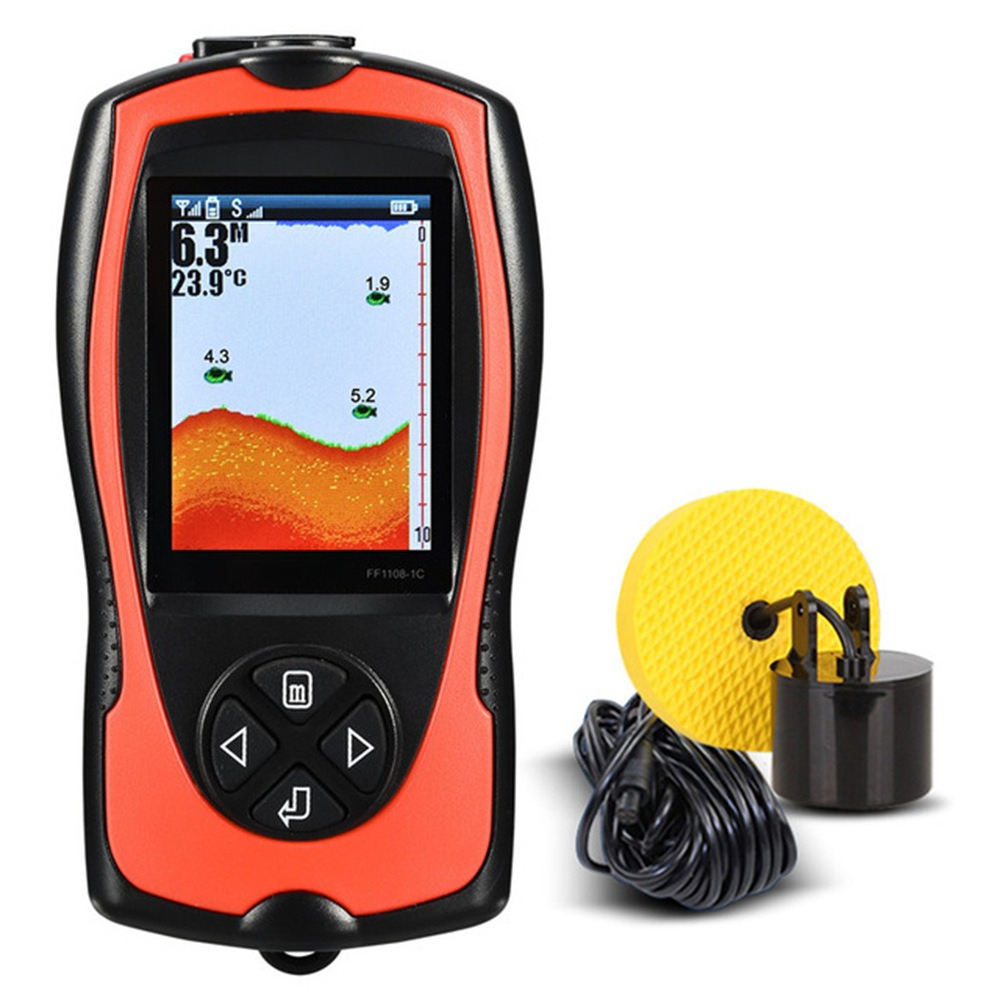 Przewodowy echosonda z kolorow – Fish Finder recenzja i cena