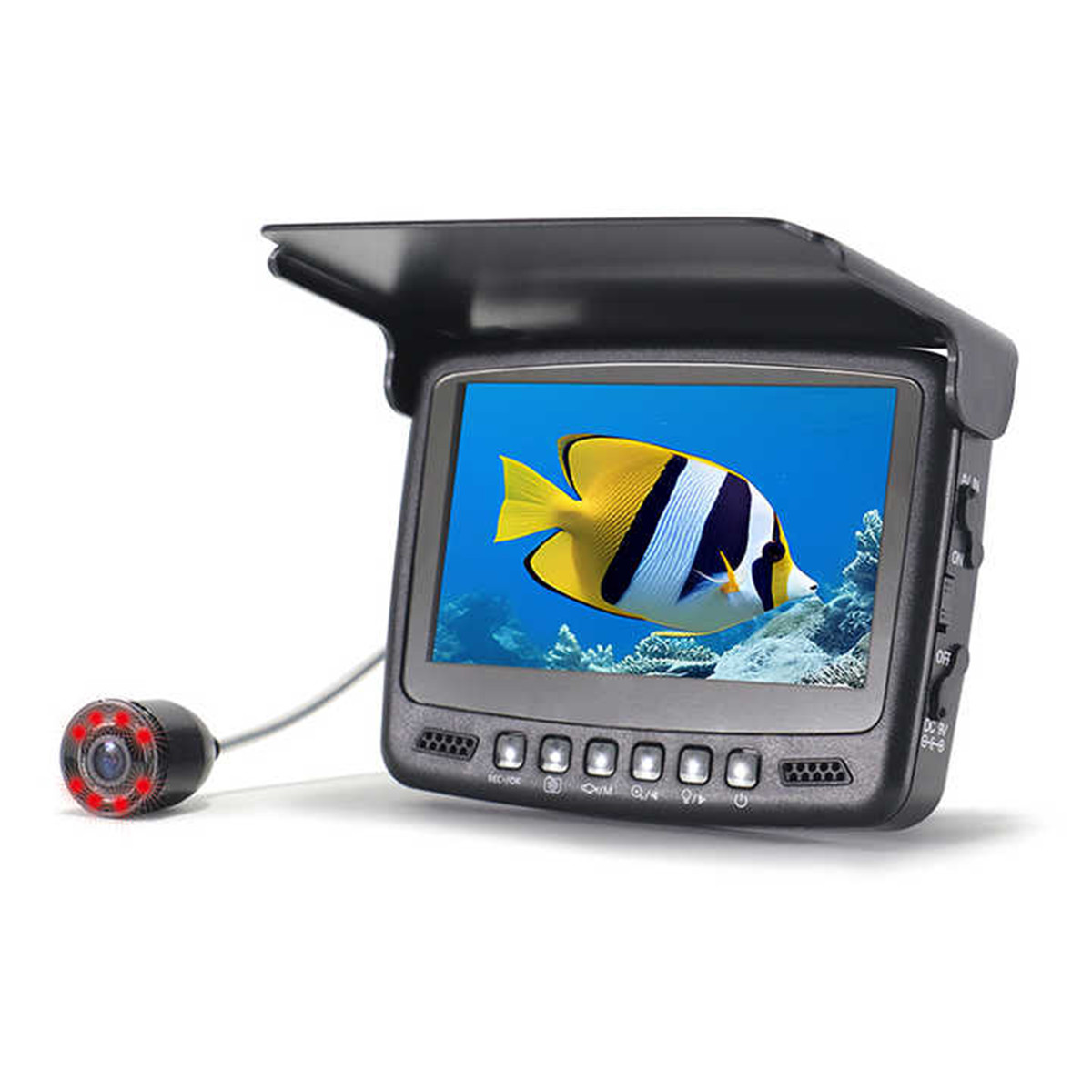 4,3-calowy ekran podwodny 15/3 – Fishing Camera recenzja i cena