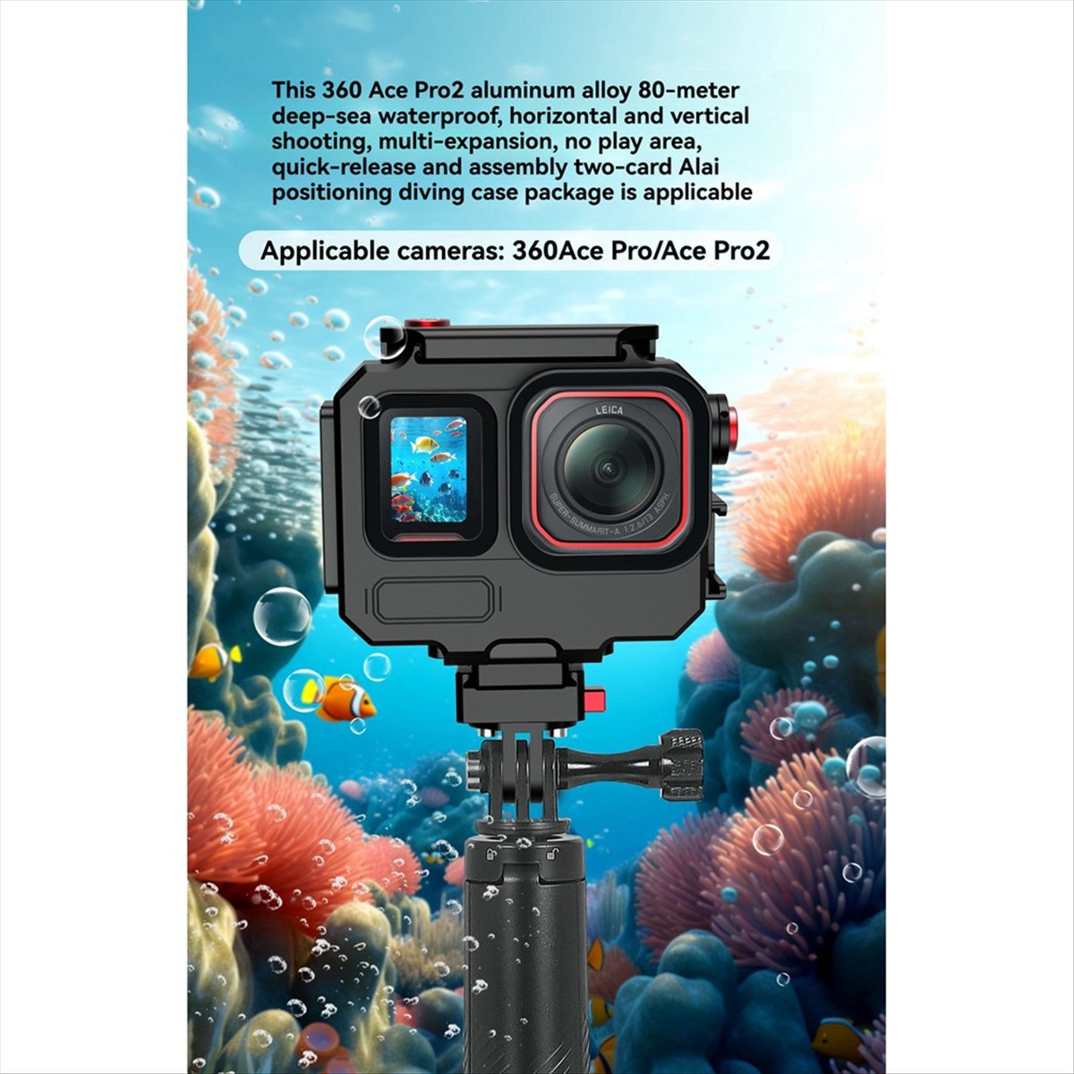 Wodoodporna obudowa M05K 263FT – Underwater Camera recenzja i cena