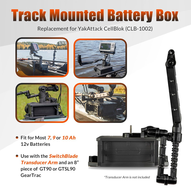 Pojazdowy schowek na baterie d – Fish Finder Battery recenzja i cena
