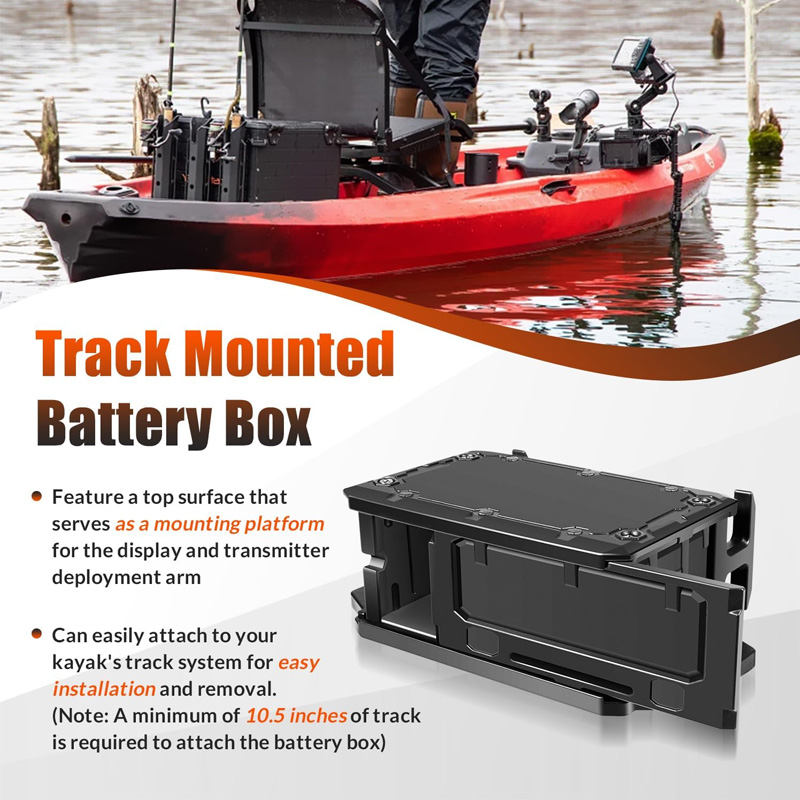 Pojazdowy schowek na baterie d – Fish Finder Battery recenzja i cena
