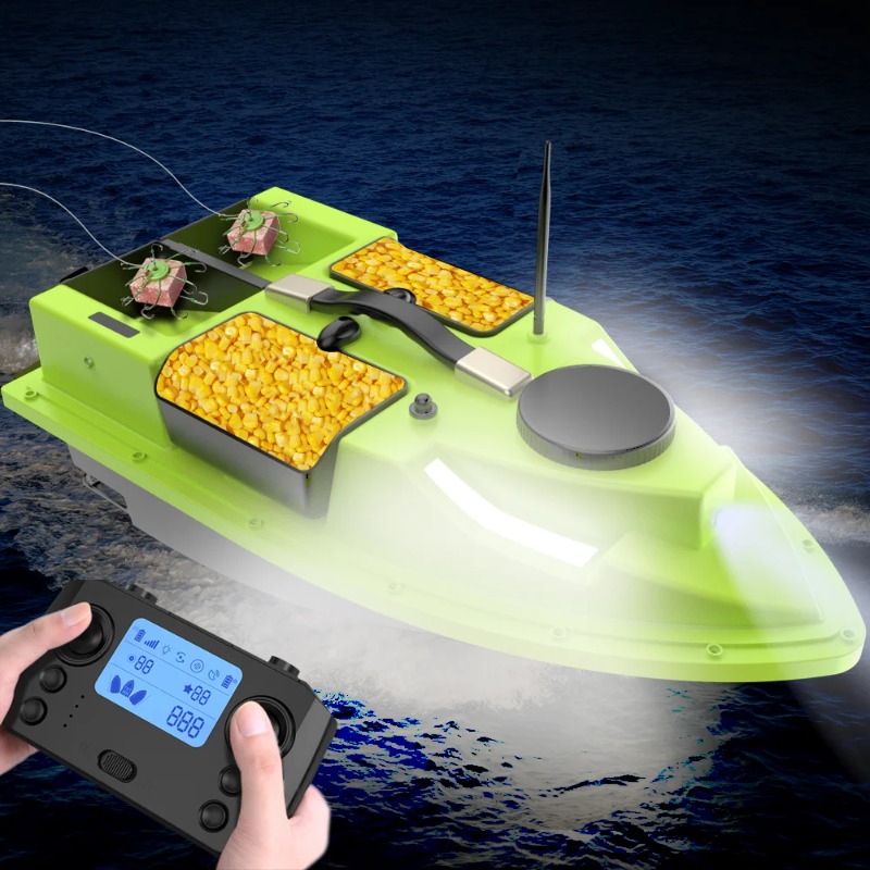 D19 GPS RC Łódka Zanętowa 600M – Fishing Gps recenzja i cena