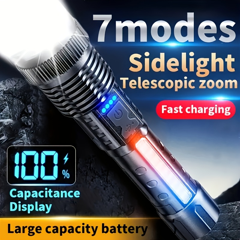 Mocna latarka LED z wyświetlac – Fishing Light recenzja i cena